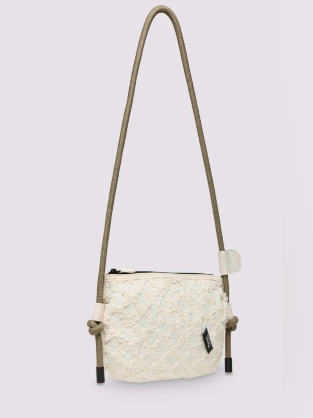NWT Flower Mountain POCKET BAG Mini canvas cross body bag - Off white - Picture 3 of 6